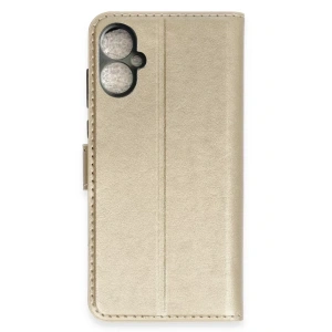 Tecno Spark 9 Pro Trend S Plus Kapaklı Kılıf - Gold