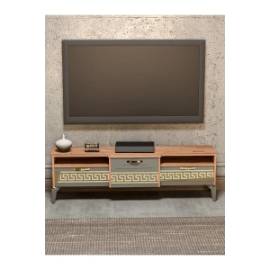 Tv Sehpası Tv Ünitesi 160 Cm Atlantik Çam Gold Mistral 5070