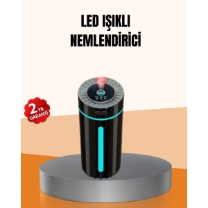 Ultrasonik Nemlendirici LED Işıklı Aromaterapi Difüzör Sessiz Çalışma