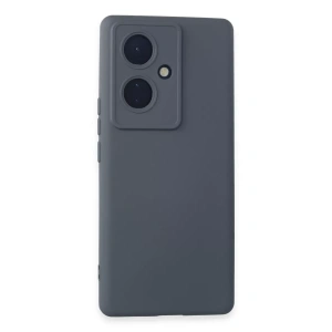 Vivo V29 Lite Kılıf Nano içi Kadife Silikon - Gri
