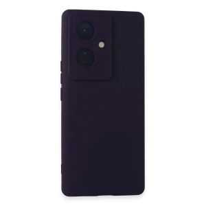 Vivo V29 Lite Kılıf Nano içi Kadife Silikon - Mor