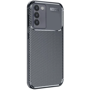Vivo V30 Lite 4G Kılıf Auto Focus Karbon Kapak - Siyah