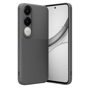 Vivo V50 Lite 4G Auto Focus Karbon Kapak - Gri