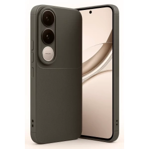 Vivo V50 Lite 4G Auto Focus Karbon Kapak - Kahverengi