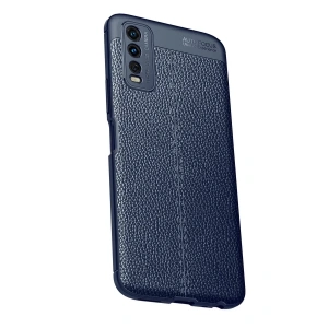 Vivo Y11S Kılıf Auto Focus Kapak - Lacivert