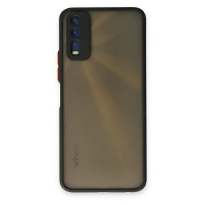 Vivo Y11S Kılıf Montreal Silikon Kapak - Siyah