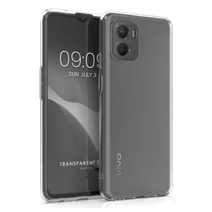 Vivo Y15S Kılıf Lüx Şeffaf Silikon