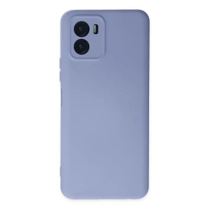 Vivo Y15S Kılıf Nano içi Kadife Silikon - Lila
