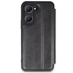Vivo Y18 Kılıf Flip Cover - Siyah