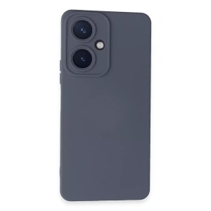 Vivo Y27 Kılıf Nano içi Kadife Silikon - Gri