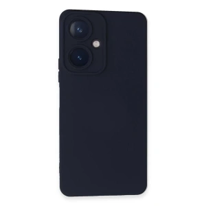 Vivo Y27 Kılıf Nano içi Kadife Silikon - Lacivert