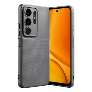 Vivo Y29 4G Auto Focus Karbon Kapak - Gri