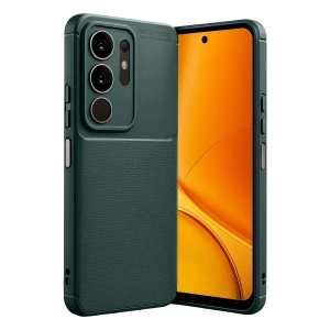 Vivo Y29 4G Auto Focus Karbon Kapak - Koyu Yeşil