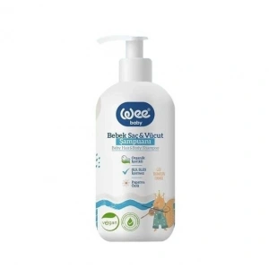 Wee Baby Bebek Saç ve Vücut Şampuanı 500 ml
