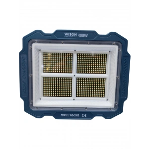 Wıson WS-5585 Çok Fonksiyonlu 3 Solar Panelli 400W Spot Aydınlatma