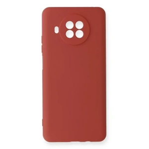 Xiaomi Mi 10T Lite Kılıf Nano içi Kadife Silikon - Kiremit