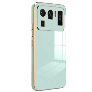 Xiaomi Mi 11 Ultra Kılıf Volet Silikon - Açık Yeşil
