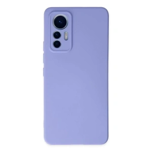 Xiaomi Mi 12 Lite Kılıf Nano içi Kadife Silikon - Lila
