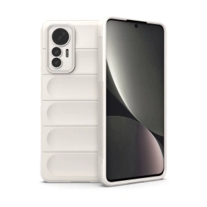 Xiaomi Mi 12 Lite Kılıf Optimum Silikon - Krem
