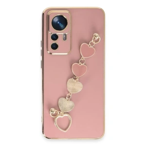 Xiaomi Mi 12T Pro Kılıf Esila Silikon - Pudra