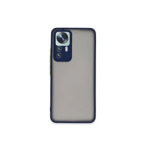 Xiaomi Mi 12T Pro Kılıf Montreal Silikon Kapak - Lacivert