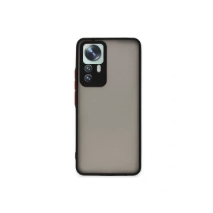 Xiaomi Mi 12T Pro Kılıf Montreal Silikon Kapak - Siyah