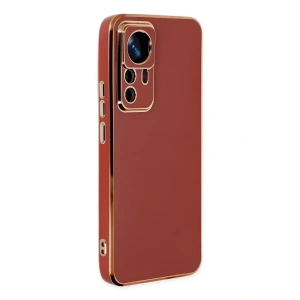 Xiaomi Mi 12T Pro Kılıf Volet Silikon - Kırmızı