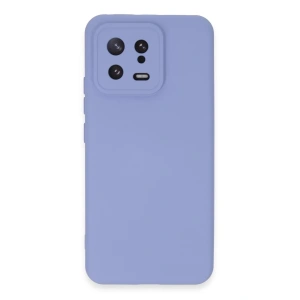 Xiaomi Mi 13 Kılıf Nano içi Kadife Silikon - Lila