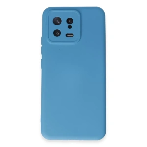 Xiaomi Mi 13 Kılıf Nano içi Kadife Silikon - Mavi