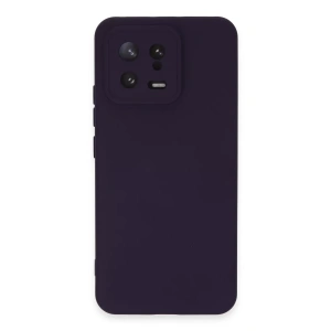 Xiaomi Mi 13 Kılıf Nano içi Kadife Silikon - Mor