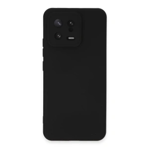 Xiaomi Mi 13 Kılıf Nano içi Kadife Silikon - Siyah