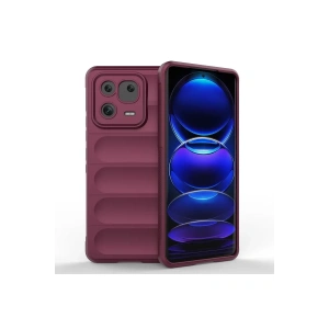 Xiaomi Mi 13 Kılıf Optimum Silikon - Bordo