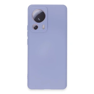 Xiaomi Mi 13 Lite Kılıf Nano içi Kadife Silikon - Lila
