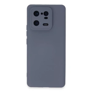 Xiaomi Mi 13 Pro Kılıf Nano içi Kadife Silikon - Gri