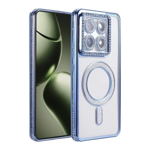 Xiaomi Mi 14T Pro Joke Simli Magneticsafe Kılıf - Mavi