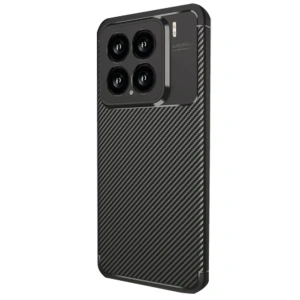 Xiaomi Mi 15 Kılıf Auto Focus Karbon Kapak - Siyah