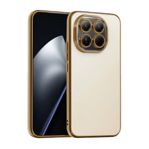 Xiaomi Mi 15 Lensli Silikon - Gold