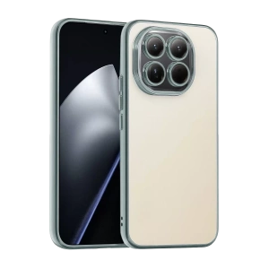 Xiaomi Mi 15 Lensli Silikon - Gümüş
