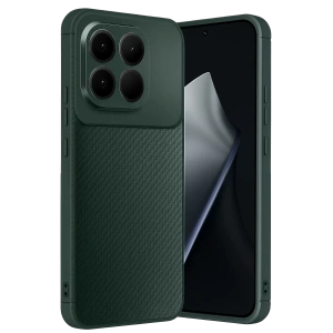 Xiaomi Mi 15T Auto Focus Karbon Kapak - Koyu Yeşil