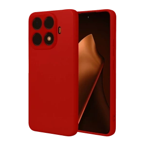 Xiaomi Mi 15T Pro Nano içi Kadife Silikon - Kırmızı