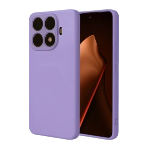Xiaomi Mi 15T Pro Nano içi Kadife Silikon - Lila