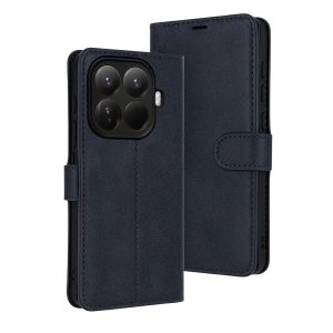 Xiaomi Mi 15T Pro Trend S Plus Kapaklı Kılıf - Lacivert
