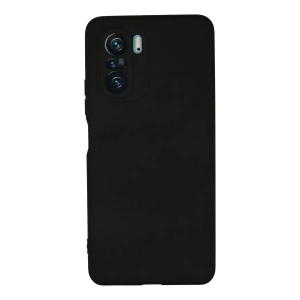 Xiaomi Poco F3 Kılıf Nano içi Kadife Silikon - Siyah