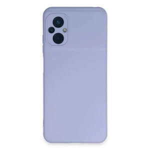 Xiaomi Poco M5 Kılıf Nano içi Kadife Silikon - Lila