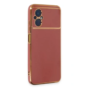Xiaomi Poco M5 Kılıf Volet Silikon - Kırmızı