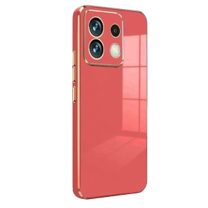 Xiaomi Poco M6 Pro 4G Kılıf Volet Silikon - Kırmızı