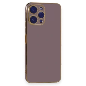 Xiaomi Poco M6 Pro 5G Kılıf Volet Silikon - Mor