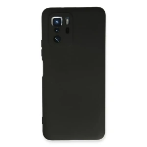 Xiaomi Poco X3 GT Kılıf Nano içi Kadife Silikon - Siyah