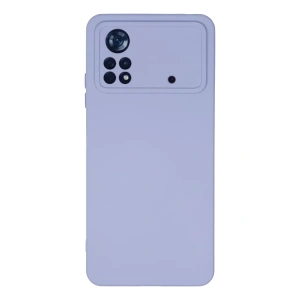 Xiaomi Poco X4 Pro 5G Kılıf Nano içi Kadife Silikon - Lila