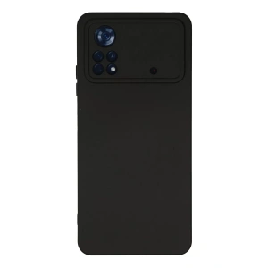 Xiaomi Poco X4 Pro 5G Kılıf Nano içi Kadife Silikon - Siyah